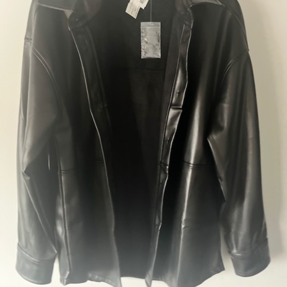 Double Zero Faux Leather Jacket - Picture 3 of 3